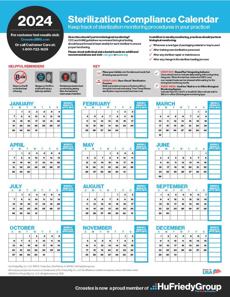 View our 2024 mail-in calendar